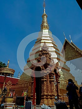 Pagoda in Thai Temple