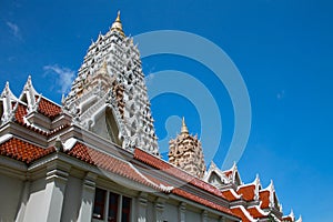Pagoda in Thai temple