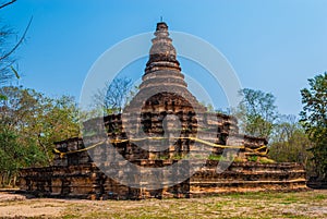Pagoda of Ton Kok Temple, Wieng Tha Kan, in Lanna History: Part