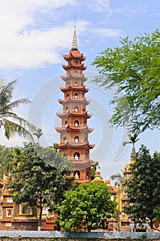 Pagoda of Tran Quoc temple