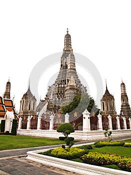 Pagoda in the Wat Arun , Bangkok Thailand