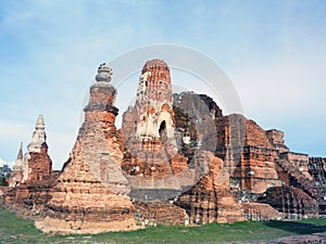 Pagoda at Wat Chaiwattanaram Temple