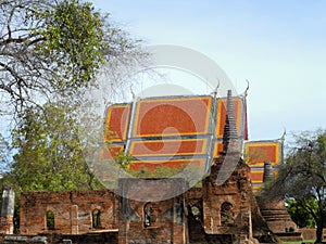 Pagoda at Wat Chaiwattanaram Temple