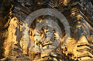 Pagoda in wat jed yod in Chiang Mai Thailand