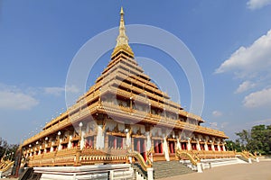 Pagoda at Wat Nongwang, Khon kaen Thailand photo