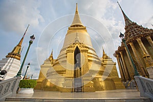 Pagoda in Wat Phra Kaew,Bangkok, Thailand