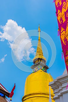 pagoda at wat Suan dok,Chiang Mai, Thailand