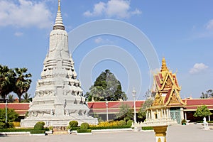 Pagoda worship altar, Royal Palace, Phnom Penh