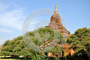 Pagodas in Bagan, Myanmar