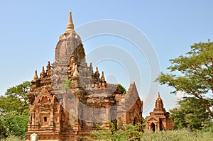 Pagodas in Bagan, Myanmar