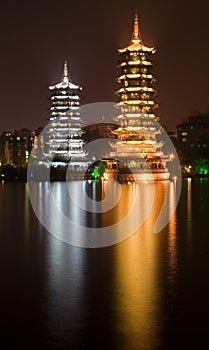 Pagodas Guilin China