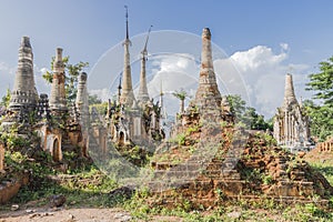 Pagodas in Myanmar