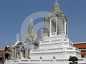 Pagodas at Temple of the Emerald Buddha