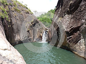 Pahanthudawa Waterfall,Balangoda,Sri lanka