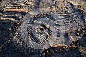 Pahoehoe Lava