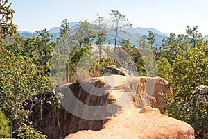 Pai Canyon Kong Lan  in Pai, Mae Hong Son Province, Thailand