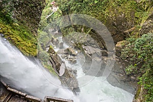 Pailon del Diablo waterfall, Ecuador