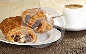 Pain au chocolat photo