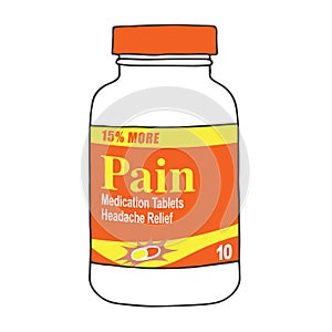 Pain Medication Bottle