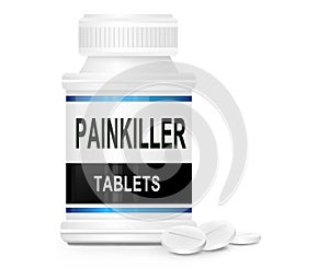 Painkiller concept.