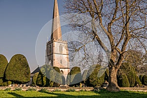 Painswick St Mary's at Easter Time. photo