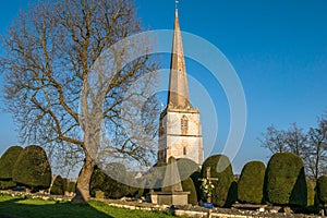 Painswick St Mary's at Easter Time. photo