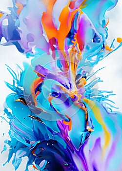 Paint air exploded high framerate capture chaos