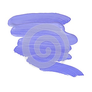 Paint blue sketch track watercolor art border isolated on the white background photo