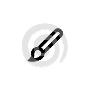 Paint brush icon. Drawing sign