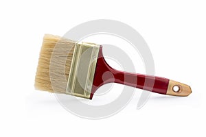 Paint brush isolated on white background with clipping path