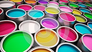 Paint cans