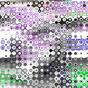 Paint colorful dotted spots. Grunge element for modern design. Emotional art. Abstract background. Purple, green, red, white.