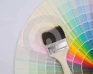 Paint colour palette