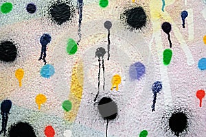 Paint dots