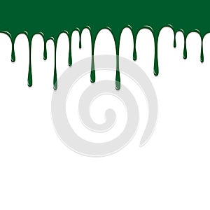 Paint Green color dropping, Color Droping Background