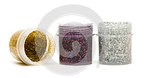 Paint jar with gouache