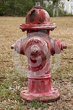 Paint peeling off neighboorhood Fire Hydrant