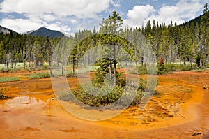 Paint Pots in Kootenay National Park, Canada