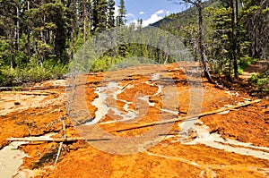 Paint Pots in Kootenay National Park, Canada