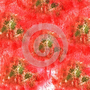 Paint red, pink, green splash ink blot and white abstract art b