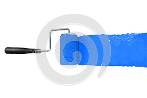 Paint Roller With Blue