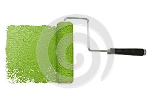 Paint Roller With Green