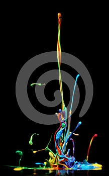 Paint splash