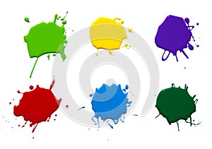 Paint splash