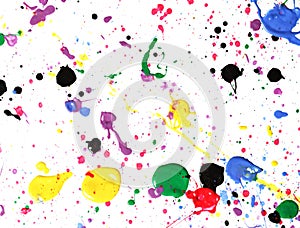 Paint splatter