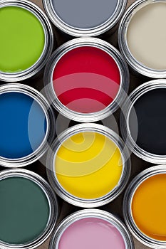 Paint Tins - Color