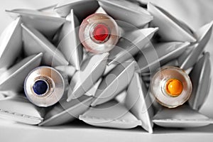 Paint Tubes - Primary Colors