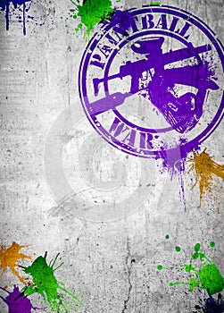 Paintball background