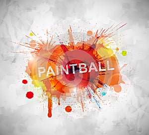 Paintball banner photo