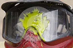 Paintball splatter